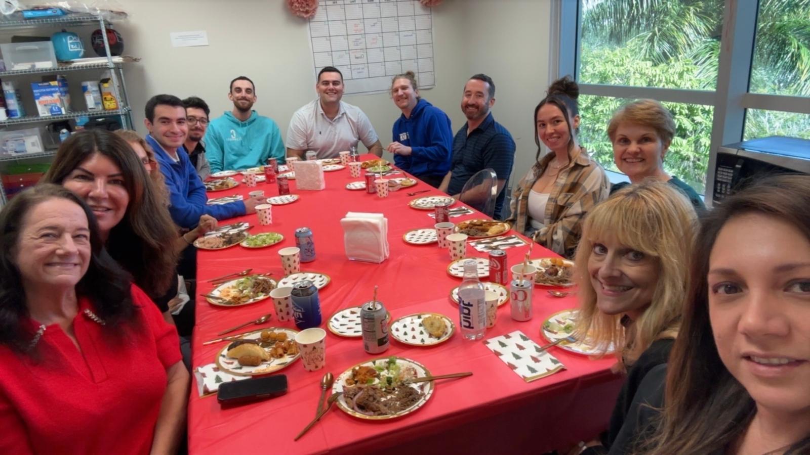 71lbs team celebration